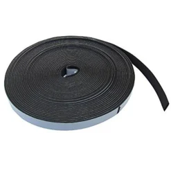 GUARNIZIONE ADESIVA MULTIUSO IN GOMMA ESPANSA 10X3MM LUNGHEZZA 15 MT NERO