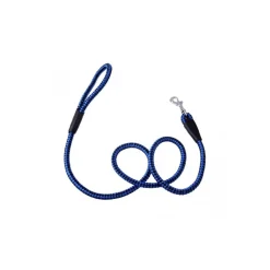 GUINZAGLIO CORTO 120 CM CORDA INTRECCIATA CON MOSCHETTONE MEDIA GRANDE TAGLIA