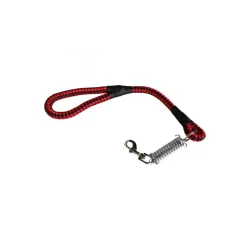 GUINZAGLIO CORTO MOD. SAN DIEGO CORDA INTRECCIATA CON MOSCHETTONE A MOLLA 60 CM