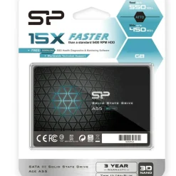 HARD DISK INTERNO SSD 512GB HIGH SATA 3 2,5'' PER COMPUTER DESKTOP LAPTOP SP A55