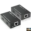 HDMI EXTENDER ETHERNET CAVO DI RETE LAN OVER CAT6 60 METRI HDMI 3D FULLHD 1080P