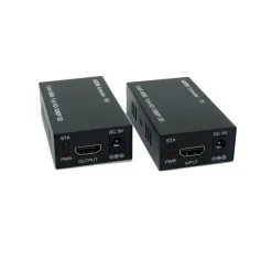 HDMI EXTENDER ETHERNET CAVO DI RETE LAN OVER CAT6 60 METRI HDMI 3D FULLHD 1080P