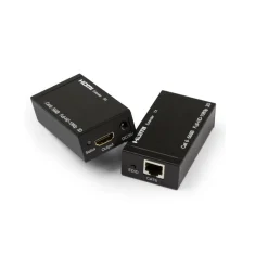 HDMI EXTENDER ETHERNET CAVO DI RETE LAN OVER CAT6 60 METRI HDMI 3D FULLHD 1080P
