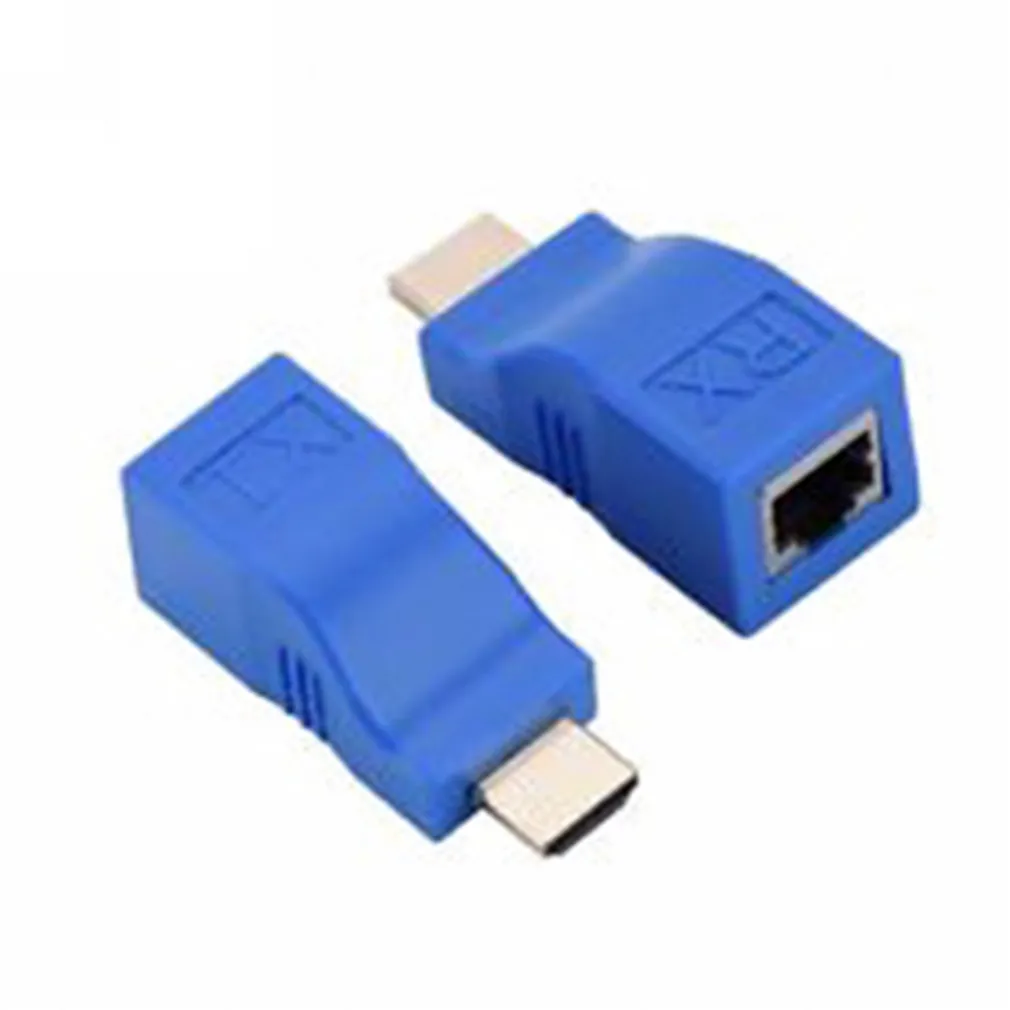 HDMI EXTENDER TRASMETTITORE TX RICEVITORE RX ADATTATORI ETHERNET LINQ A4002