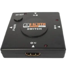 HDMI SWITCH 1080p HDMI 3 PORTE XBOX, PS3,Decoder e PC, DVD, VIDEO PROIETTORE