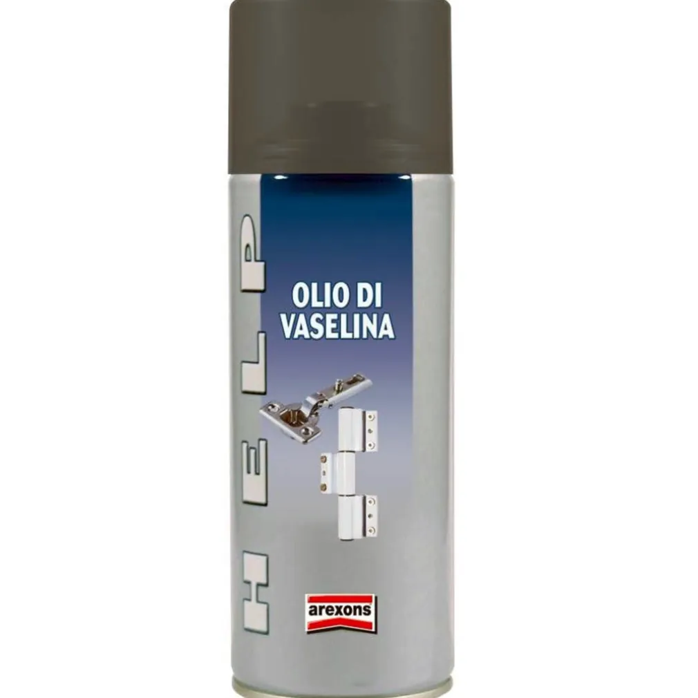 HELP LUBRIFICANTE OLIO DI VASELINA AREXONS 400ML PROTETTIVO BOMBOLETTA SPRY