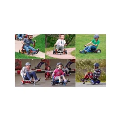 HOVERKART ACCESSORIO PER HOVERBOARD SEGGIOLINO SEDIOLINO DA SEDUTO OVERBOARD