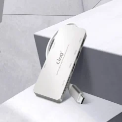 HUB TYPE-C 7IN1 USB-C PD HDMI 4K USB3.0 2XUSB2.0 LETTORE SCHEDA MICROSD/SD TPC-8701