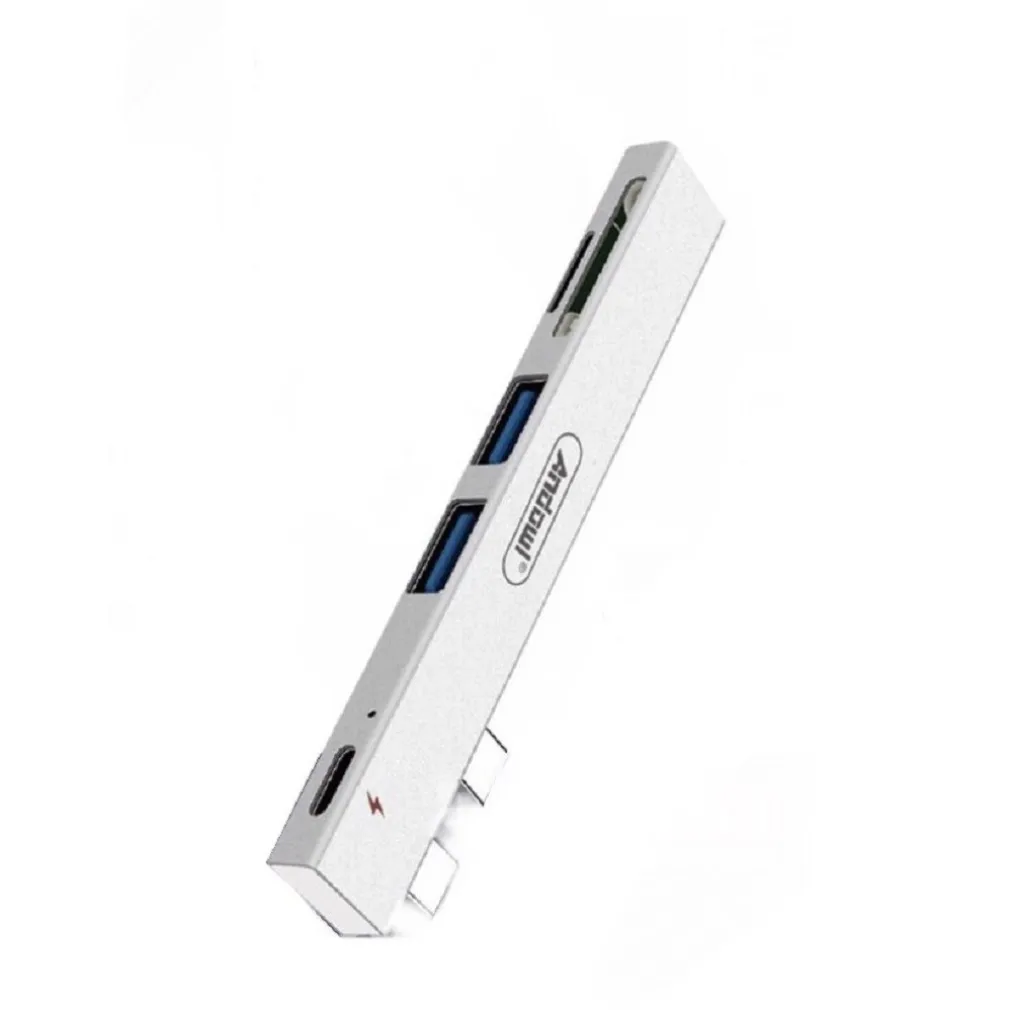 HUB USB Q-HU810 5IN1 DA TIPO C A HUB USB PER MACBOOK PRO CON CONNESSIONE TIPO C