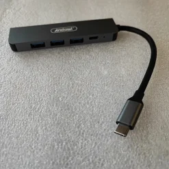 HUB USB TYPE-C 5 IN 1 HDMI 4K COMPATIBILE CON THUNDERBOLT 3 MULTIFUNZIONE Q-HU90