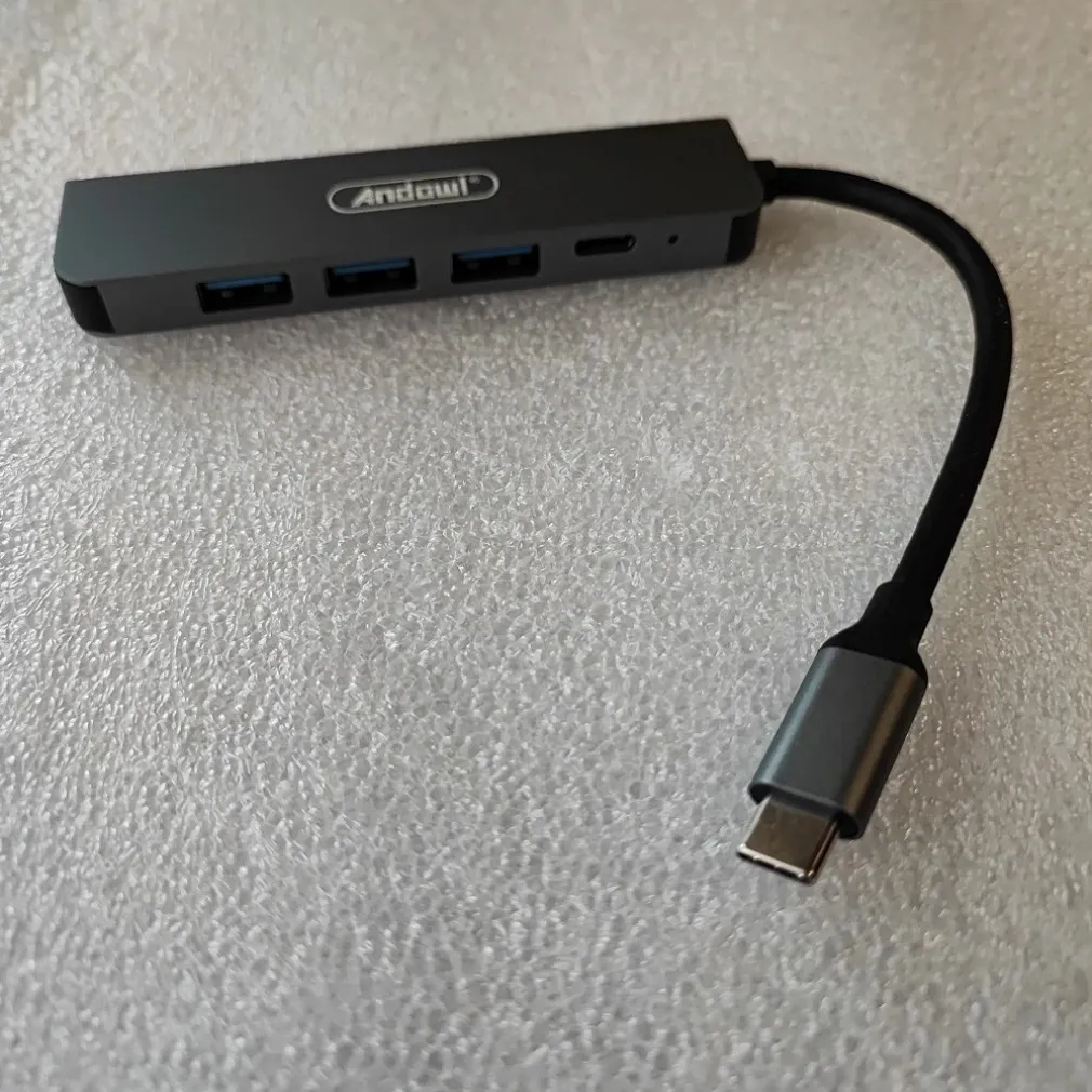 HUB USB TYPE-C 5 IN 1 HDMI 4K COMPATIBILE CON THUNDERBOLT 3 MULTIFUNZIONE Q-HU90