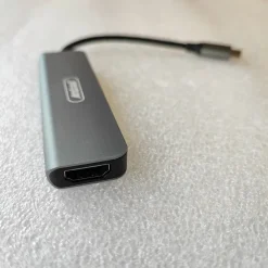 HUB USB TYPE-C 5 IN 1 HDMI 4K COMPATIBILE CON THUNDERBOLT 3 MULTIFUNZIONE Q-HU90