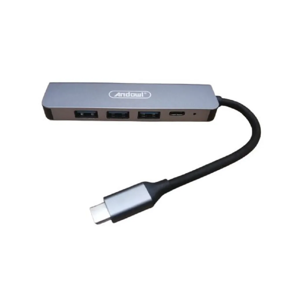 HUB USB TYPE-C 5 IN 1 HDMI 4K COMPATIBILE CON THUNDERBOLT 3 MULTIFUNZIONE Q-HU90
