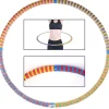HULA HOOP CERCHIO ANELLO GINNICO GINNASTICA SPORT BAMBINI COLORI RANDOM 85CM