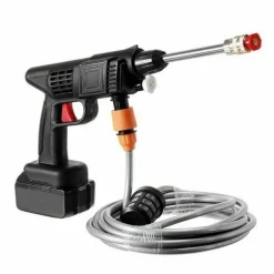 IDROPULITRICE A BATTERIA 12 V ALTA PRESSIONE PORTATILE SENZA FILI LAVAGGIO AUTO