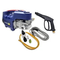 IDROPULITRICE ELETTRICA COMPATTA 1200 W 100BAR 7L/MIN COMPLETA DI ACCESSORI RHPW