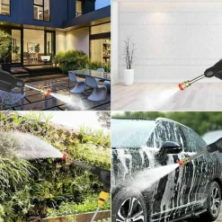 IDROPULITRICE PORTATILE MULTIUSO A BATTERIA 48V AD ACQUA ALTA PRESSIONE PER BARCA