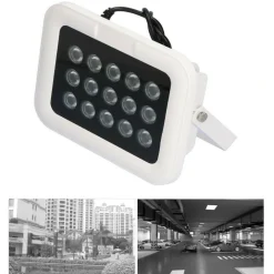 ILLUMINATORE FARETTO INFRAROSSI PER TELECAMERA 15 LED IR 900 LM PER TELECAMERE