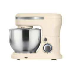 IMPASTATRICE PLANETARIA DA CUCINA 1000W 5LT CON COPERCHIO PARASCHIZZI 3 GANCI 6 VELOCITÀ