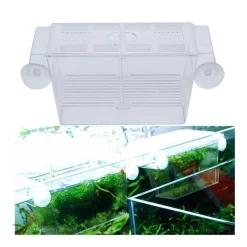 INCUBATRICE CASSETTA PER ACQUARIO PER ALLEVAMENTO SEPARA PESCI PROTEGGI UOVA