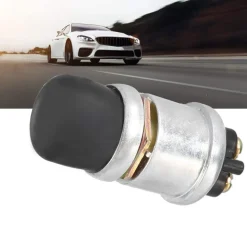 INTERRUTTORE AVVIAMENTO MOTORE CLACSON PULSANTE SPST 50A 12V PER AUTO BARCA MOTO