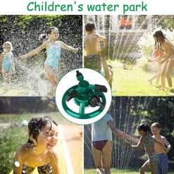 IRRIGATORE DA GIARDINO SPRUZZATORE PRATO SU BASE PUNTALE 3 BRACCIA 360° ANNAFFIA