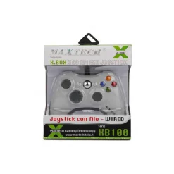 JOYSTICK CONTROLLER CON FILO CAVO USB XBOX 360 WIRED JOYPAD JO-XB002 COMPATIBILE