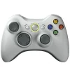 JOYSTICK JOYPAD CONTROLLER PER XBOX 360 CON CAVO FILO USB COMPATIBILE BIANCO