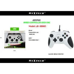 JOYSTICK JOYPAD CONTROLLER BIANCO PER XBOX ONE CON CAVO FILO USB COMPATIBILE
