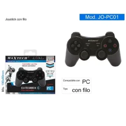 JOYSTICK USB PER PC CON FILO JOYPAD ANALOGICO PER PC / COMPUTER MAXTECH JO-PC01
