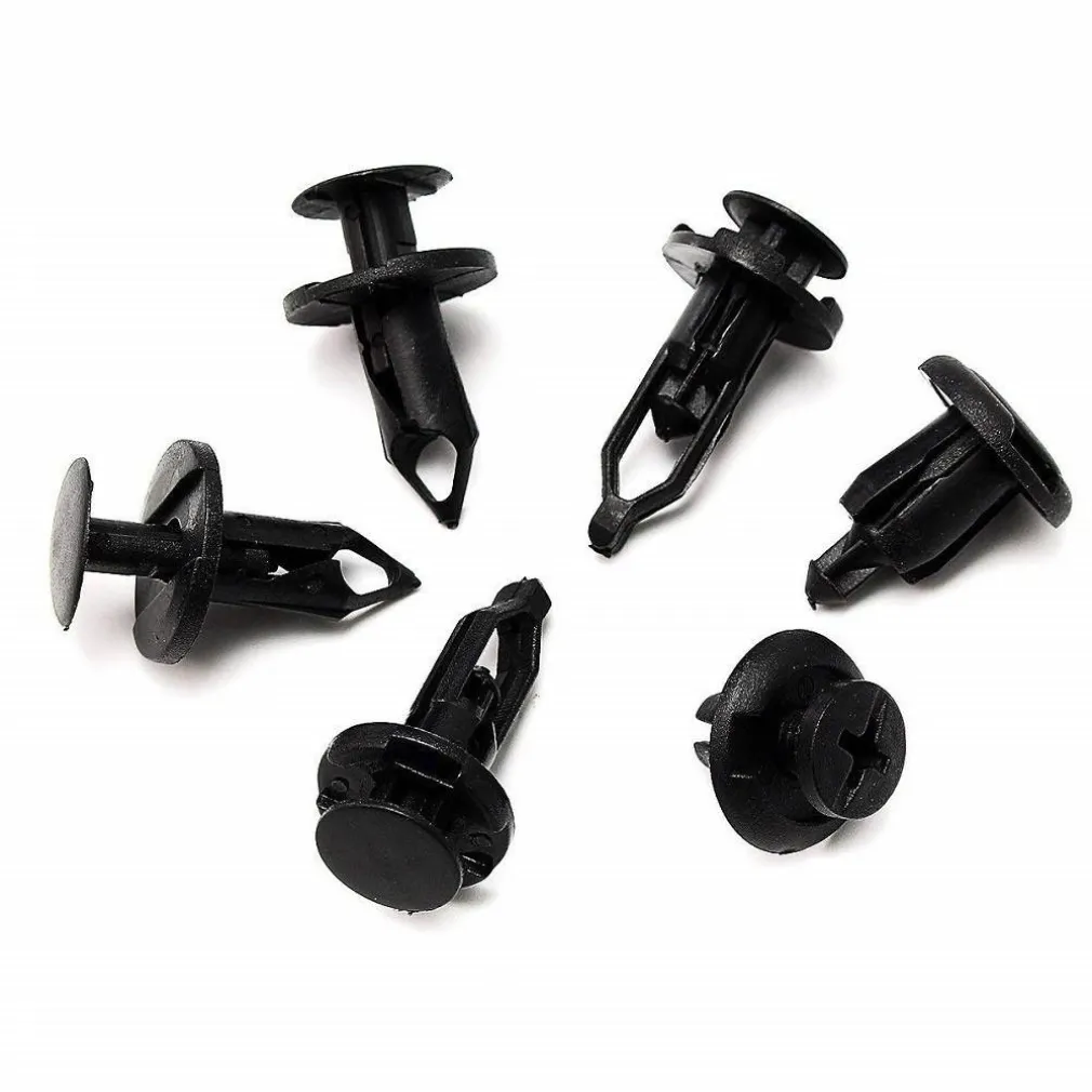 KIT 200 PZ PLASTICA TRIM CLIP RIVETTI CLIP FERMI DI SPINTA PER AUTO PARAURTI