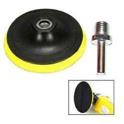 KIT 10 PZ SPUGNA LUCIDANTE CERATURA + ADATTATORE PER TRAPANO LUCIDATRICE 125MM