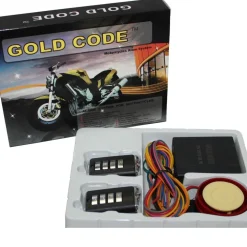 KIT ANTIFURTO ALLARME PER MOTO UNIVERSALE CON SIRENA DA 125DB CODE TELECOMANDO