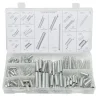 KIT ASSORTIMENTO SET MOLLE A COMPRESSIONE A TRAZIONE BOX 200 PEZZI VARIE MISURE