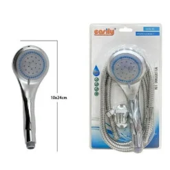 KIT BAGNO DOCCETTA DOCCINO SOFFIONE TONDO DOCCIA CON LACCIO 1,8 MT STAFFA 69039