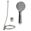 KIT BAGNO DOCCETTA DOCCINO SOFFIONE DOCCIA TONDO CON LACCIO 1,8 MT STAFFA 69069