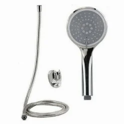 KIT BAGNO DOCCETTA DOCCINO MULTIGETTO SOFFIONE DOCCIA LACCIO 1,8MT STAFFA 69094