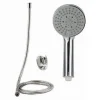 KIT BAGNO DOCCETTA DOCCINO SOFFIONE DOCCIA TONDO CON LACCIO 1,8 MT STAFFA 69084