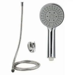 KIT BAGNO DOCCETTA DOCCINO SOFFIONE DOCCIA TONDO CON LACCIO 1,8 MT STAFFA 69084
