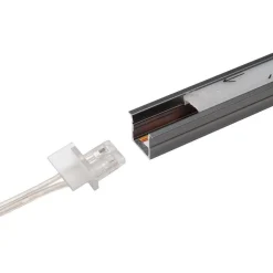 KIT BARRA LED 12 W PROFILO ALIMENTATORE 24 W 12V LUCE 4000K SENSORE DI MOVIMENTO