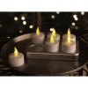 KIT Candele Candeline a Led fiamma tremolante lumini con batterie incluse calda