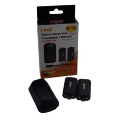 KIT CARICABATTERIA BATTERIE RICARICABILI 4IN1 CAVO USB PER CONTROLLER XBOX ONE BAT-P4501