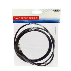 KIT CAVO FILO PER FRENO CON GUAINA ANTERIORE POSTERIORE PER BICICLETTA XC-1635