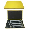 KIT CHIAVI COMBINATE FISSE E A CRICCHETTO TESTA SNODABILE HELVED DA 6PZ HLD10123