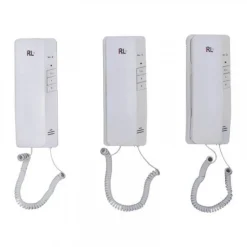 KIT CITOFONO APRIPORTA CANCELLO TRE CORNETTE 4 FILI CASA UFFICIO INTERFONO