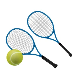 KIT CONFEZIONE SET TENNIS 2 RACCHETTE CON PALLA CON CUSTODIA SPORT ACCESSORI