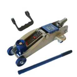 KIT COPPIA CAVALLETTI + CRICK CRIC 2.5 TONNELLATE SOLLEVATORE IDRAULICO 2.5 TON