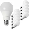 KIT DA 10 LAMPADINE LED E27 DA 12W LUCE BIANCO FREDDO CALDO CLASSE A