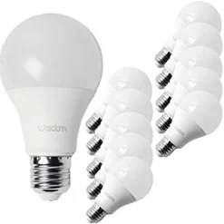 KIT DA 10 LAMPADINE LED E27 DA 12W LUCE BIANCO FREDDO CALDO CLASSE A