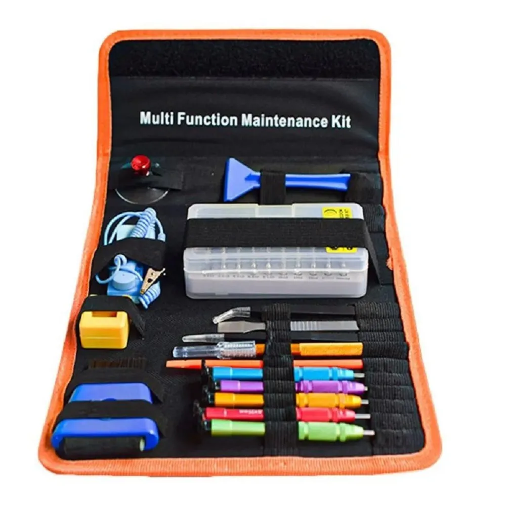 KIT DI 11 STRUMENTI DI RIPARAZIONE DI PRECISIONE PROFESSIONALE CUSTODIA Q-G30